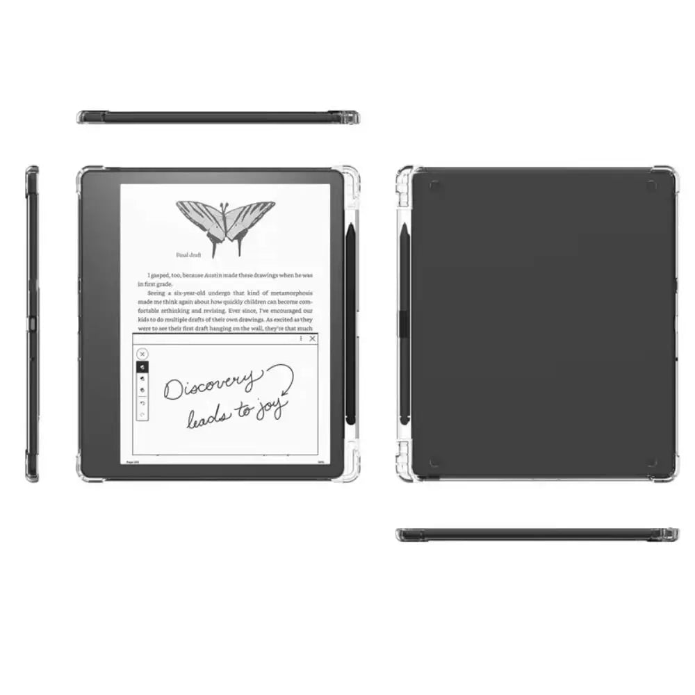 Clear Case with Pen Slot for Kindle Scribe