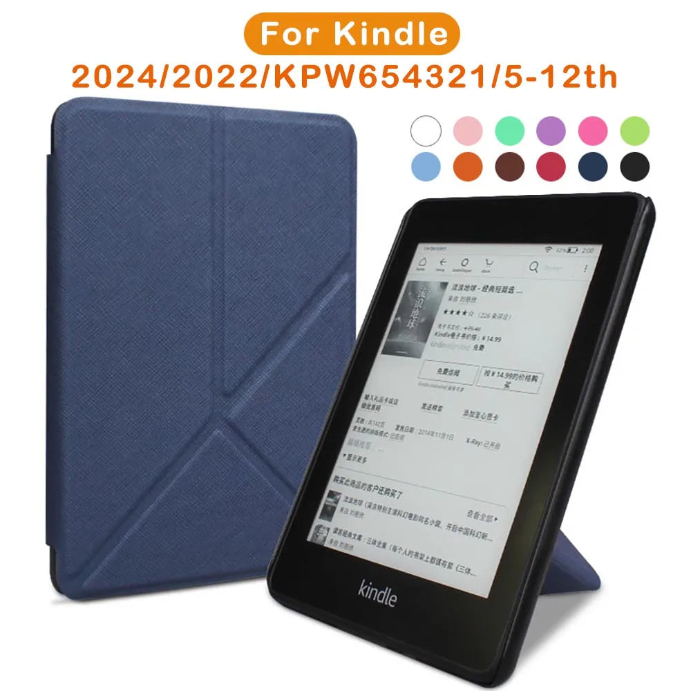 Foldable Stand Case for Kindle