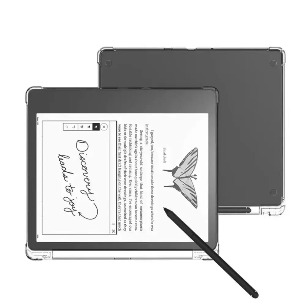 Clear Case with Pen Slot for Kindle Scribe