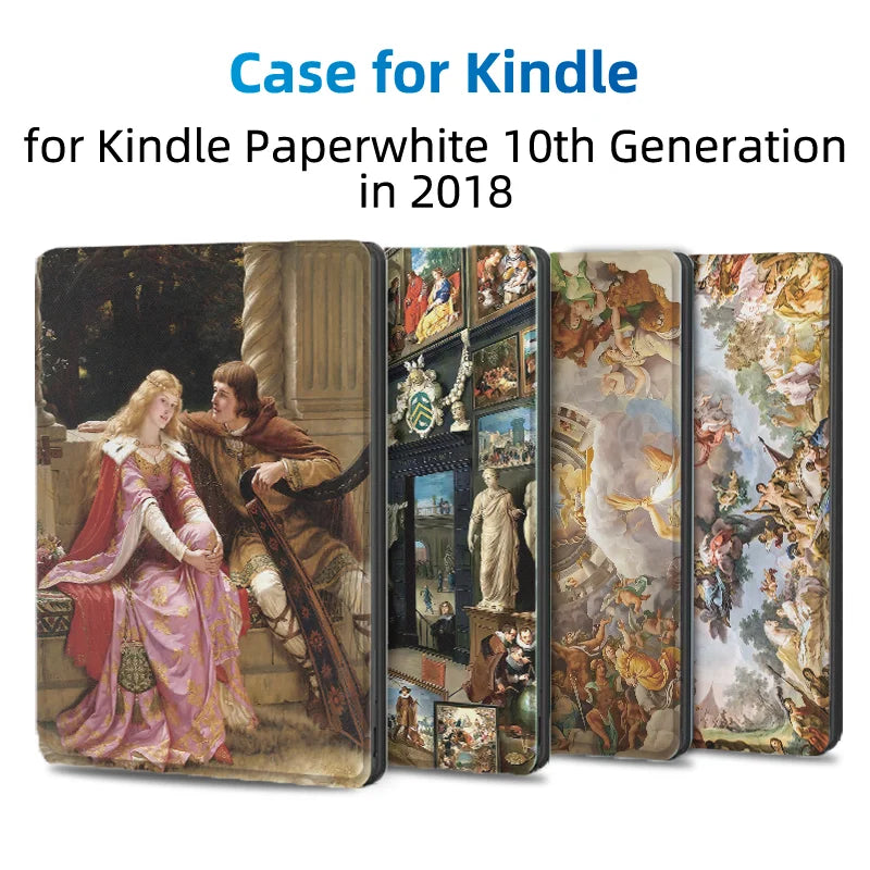 Kindle Cover Case Classic Paintings