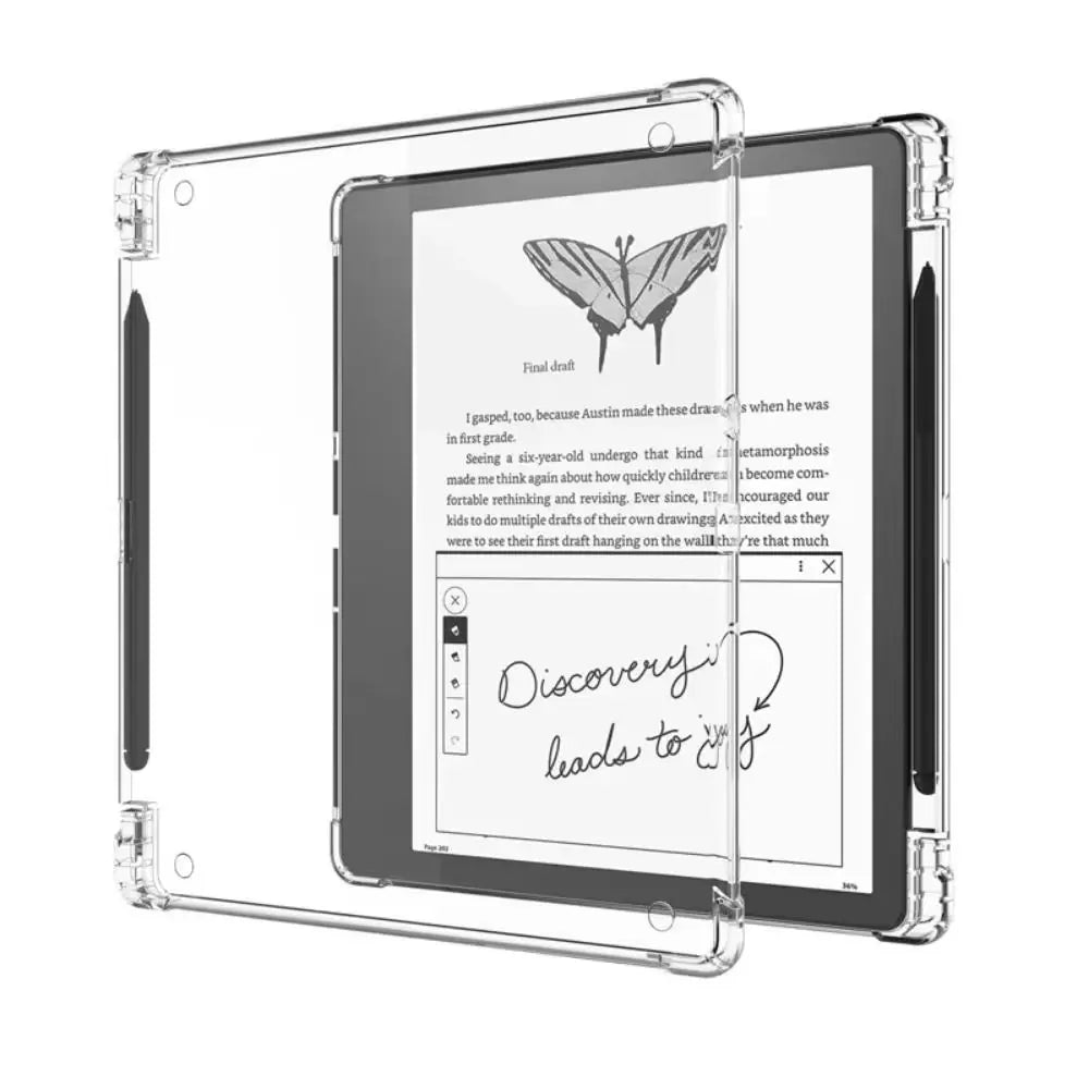 Clear Case with Pen Slot for Kindle Scribe