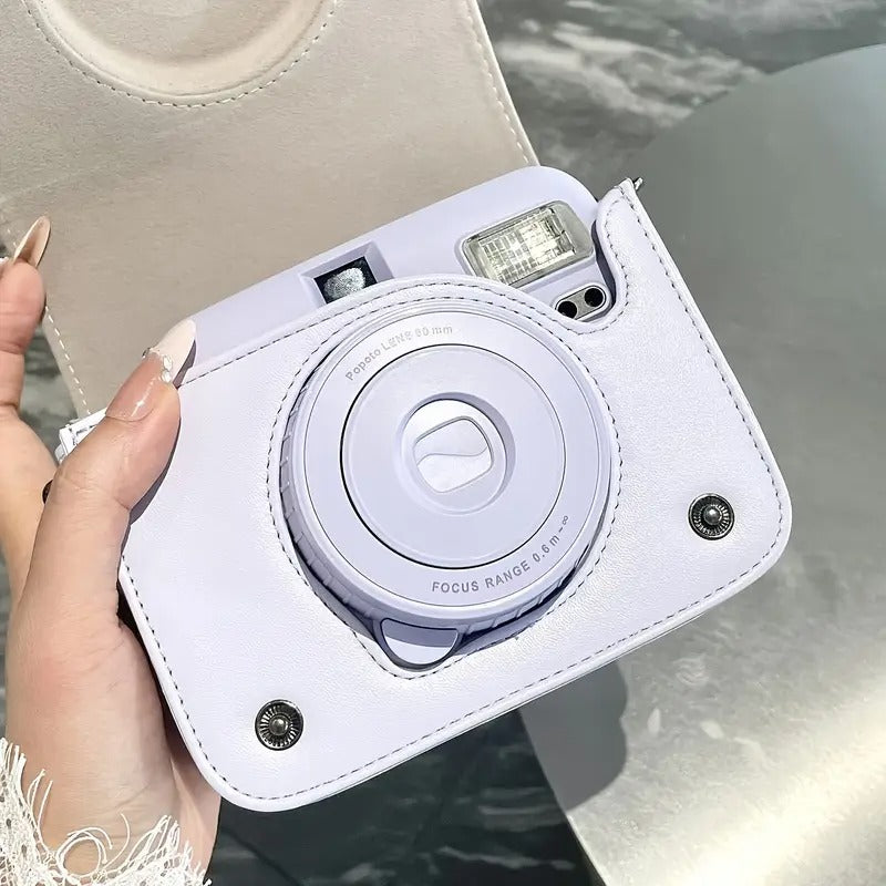 Cute Lilac Instant Camera